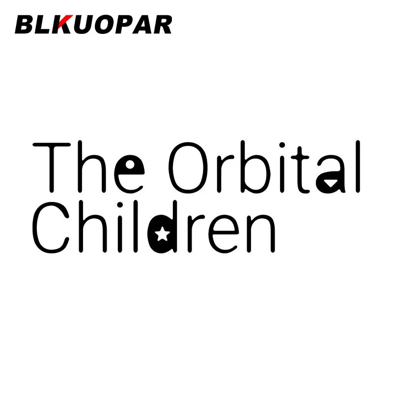 BLKUOPAR Japanese Anime The Orbital Children Car Stickers Scratch-Proof Graphics Decal Laptop Bumper JDM RV Car Door Protector