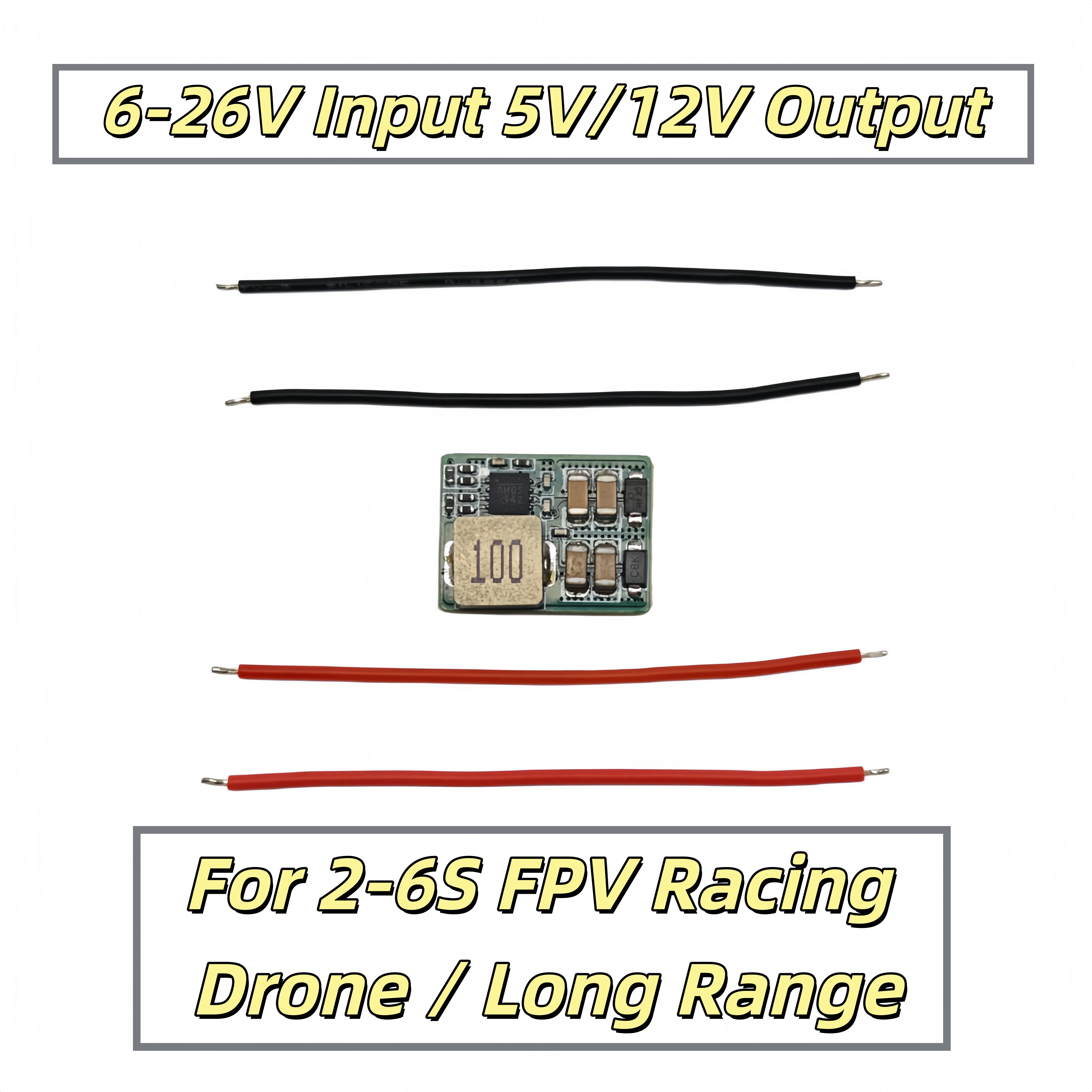 iFlight BLITZ PSM BXN 5D2UD6 Step-Down Power Module 5V/12V Adjustable Regulator Suitable for RC FPV Racing and Long-Range Drones