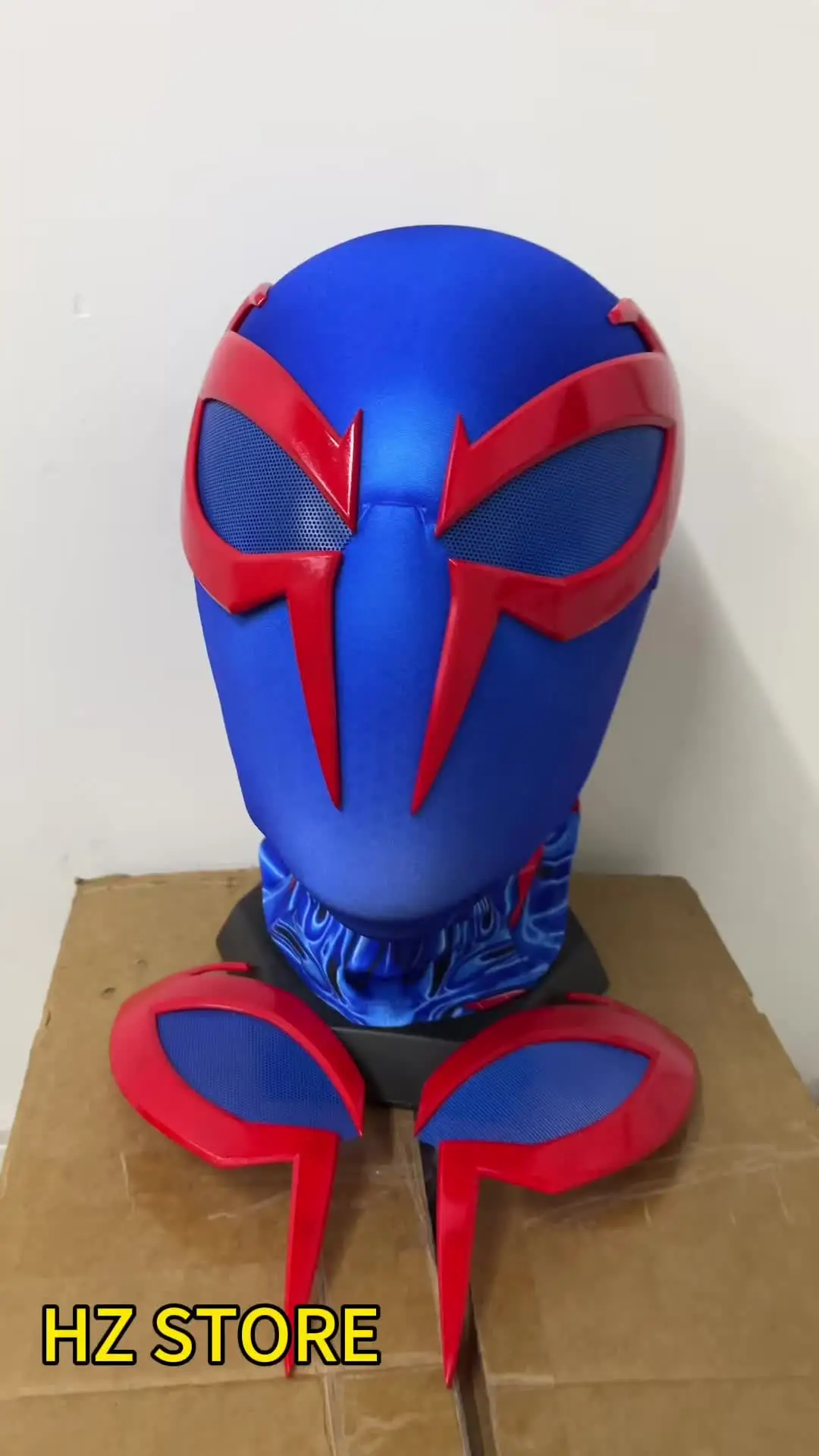 マーベル 2099 スパイダーマン マスク 磁気式目2組付き（通常の目と