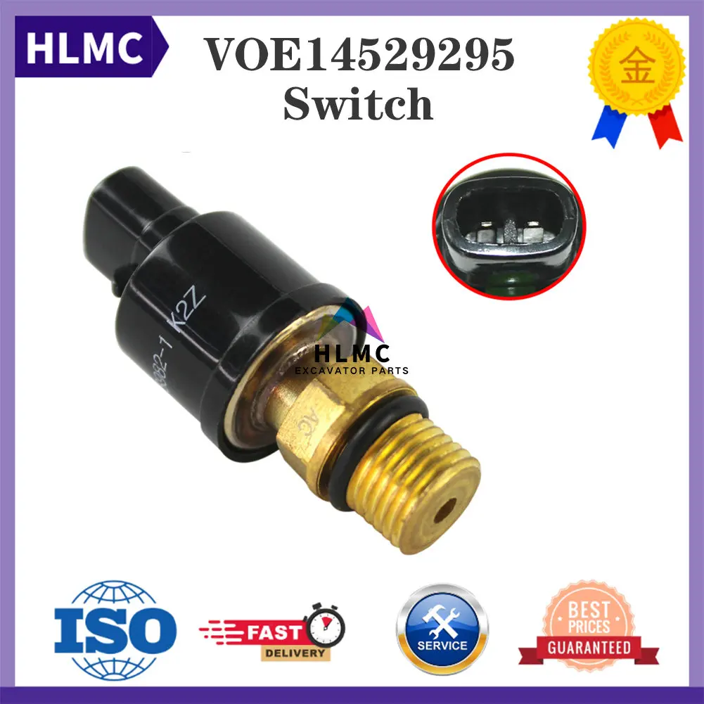 VOE 14529295 VOE14529295 Pressure Sensor 20PS982-2 14529295 for Excavator EC135B EC140B EC210B EC330B EC360C EC380D EC480D