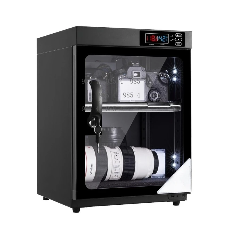 Numerical Control Constant Humidity Drying Cabinet, 30L/50L Electronic Moisture-proof Box for Camera Lens Tea Storage