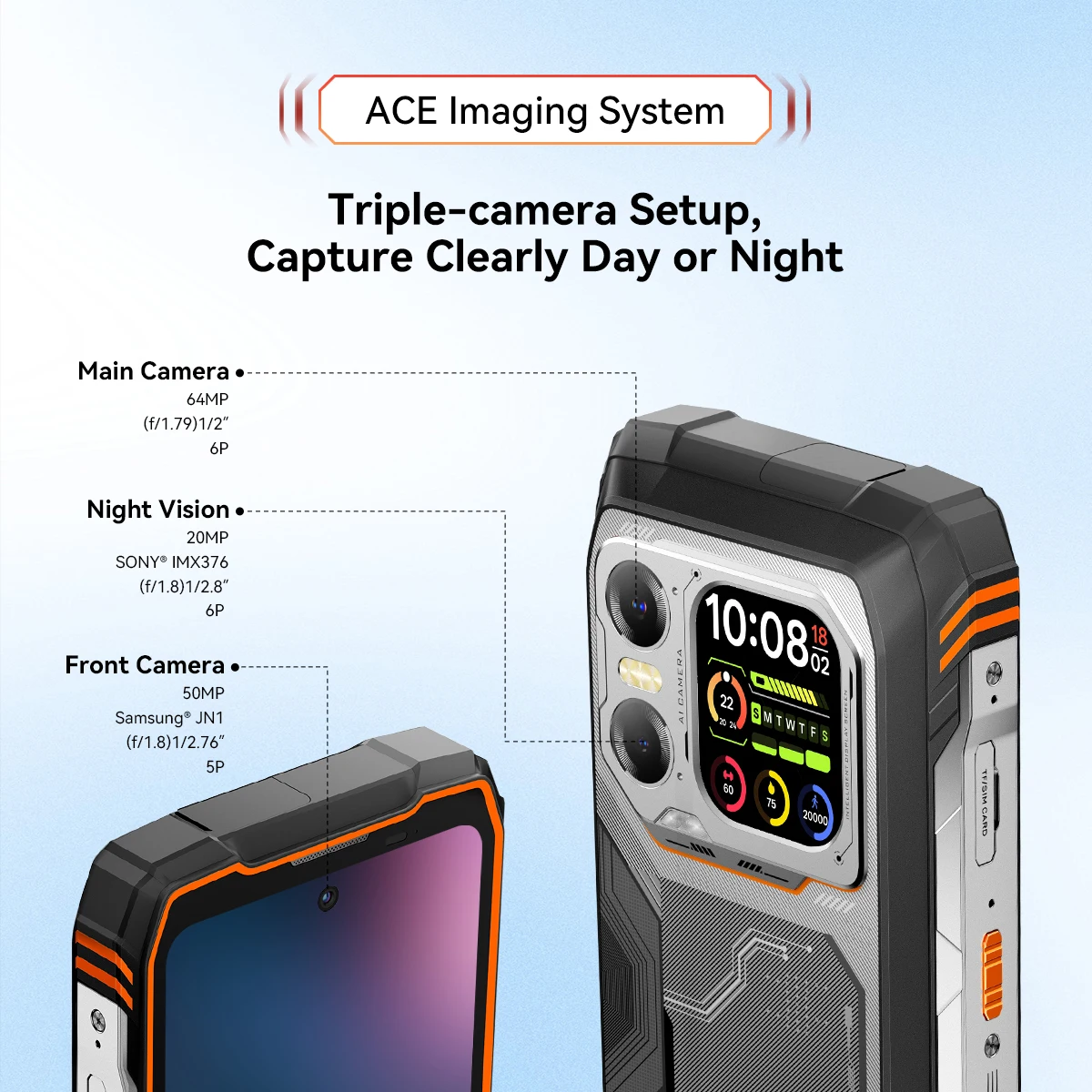 Blackview BV9300 PRO Rugged Phone 6.7'' Display 12GB+256GB Helio G99 Android 13 64MP Camera Mobile Phone