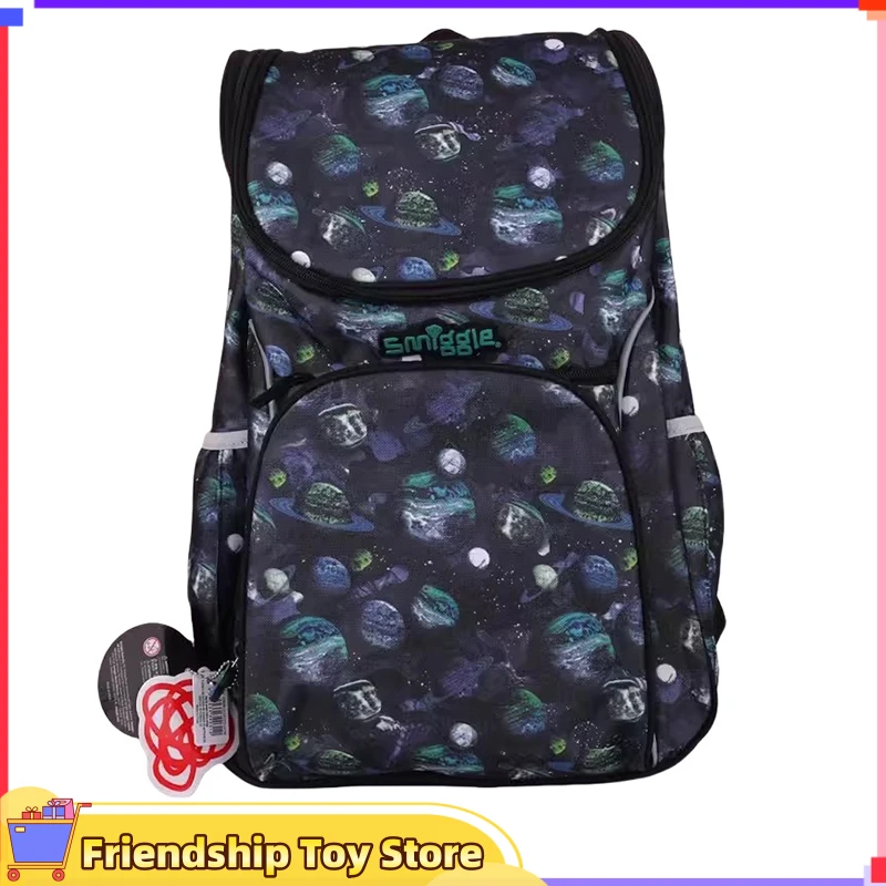 

Genuine Australia Smiggle Elementary School Children'S Backpack Schoolbag Boy Star Cosmos Large Capacity Cartoon Shaped Bag