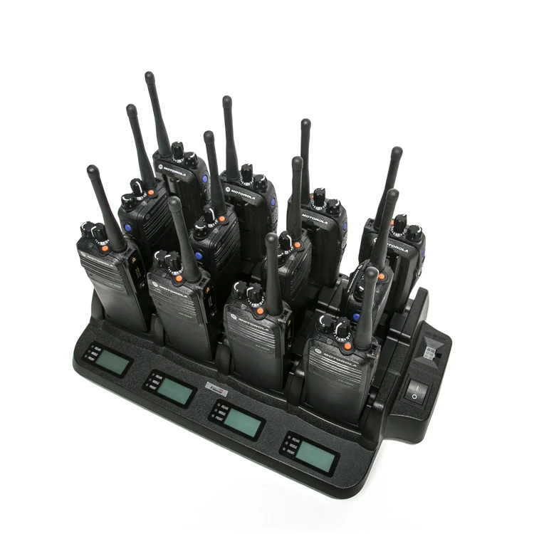 Mulit unit 12-Wege-Ladegerät LED-LCD für Walkie-Talkie-Batterie Anzug Motorola xpr7000 xpr6500 p8200/p8268/p6500/p8260/dp3600/dp3601