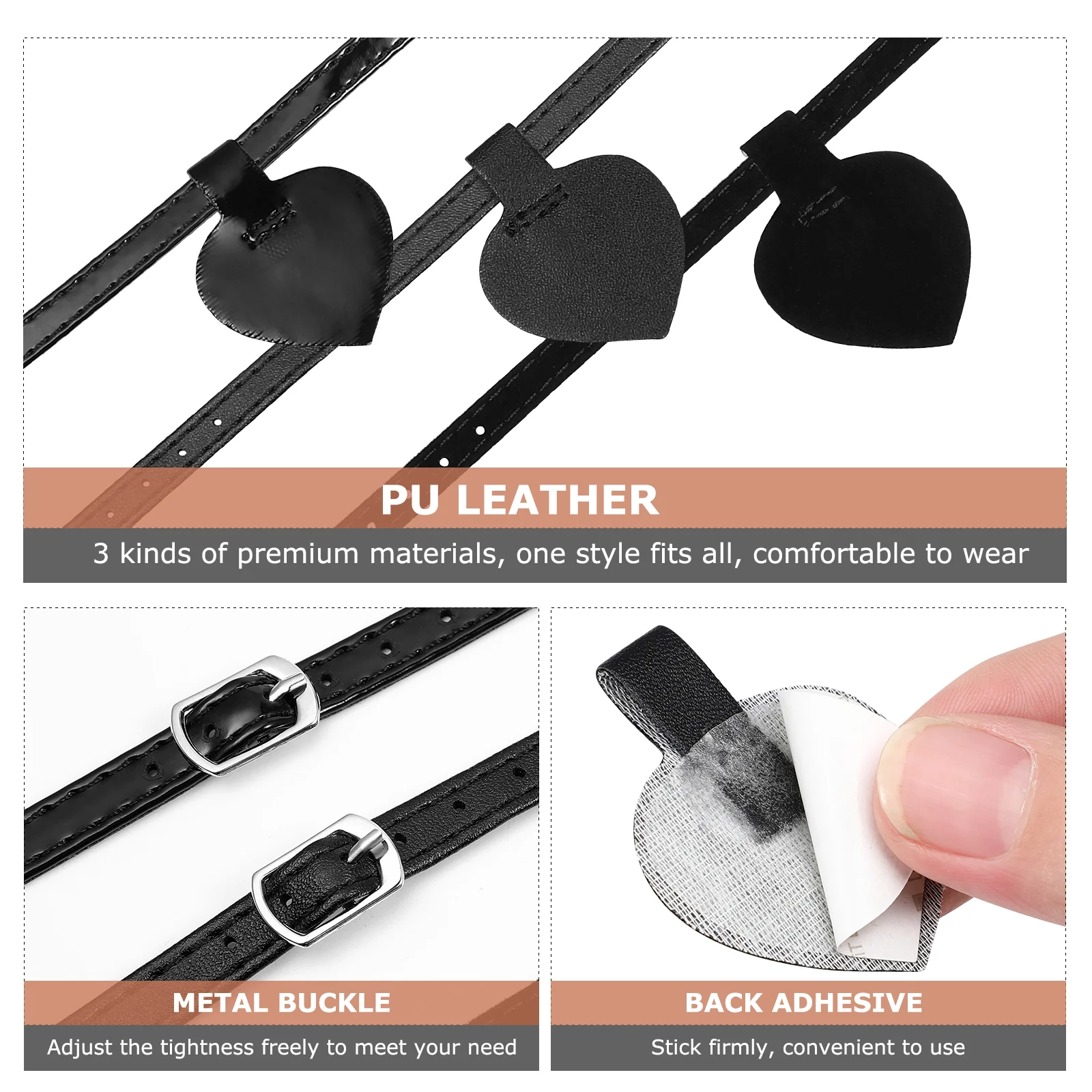 Рисунок 6 - Черные сандалии, эластичные шнурки,