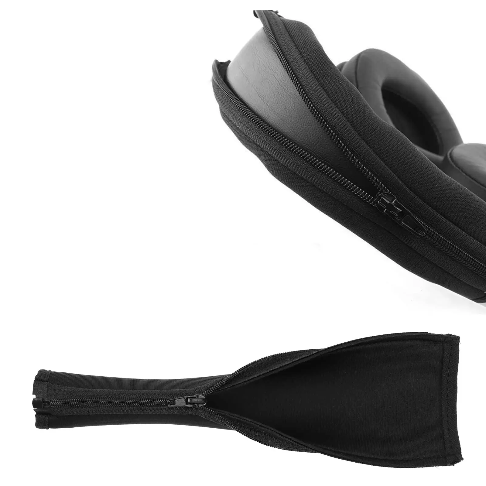 Headband Cover Cushion Protector with Zipper 23.5x8cm Compatible with Sennheiser PXC 550 PXC 550 II Wireless Headphones