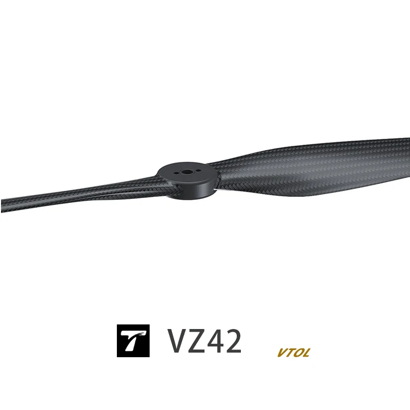 VZ42 프로펠러 T-MOTOR 수직/고정 날개 UAV 탄소 섬유 프로펠러/쌍 일반적으로 드론 부품