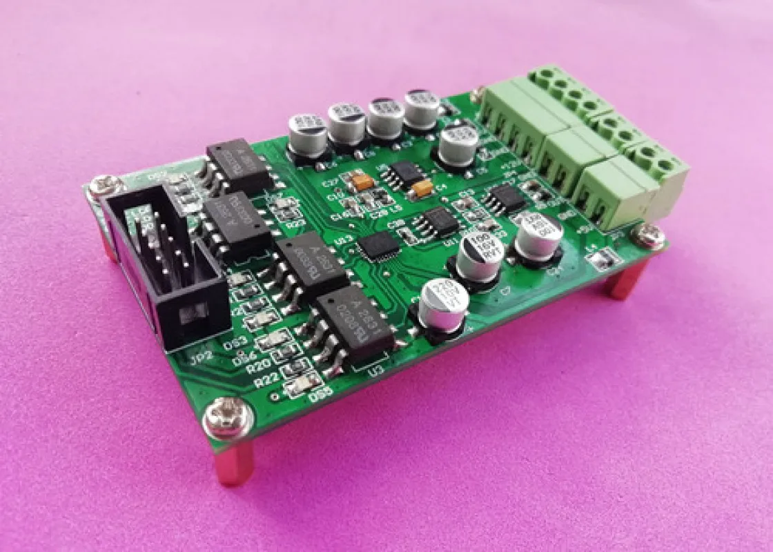 High Precision DAC Module with Positive and Negative 10V Output AD5760 AD5790 16/20 Bit DAC Full Isolation