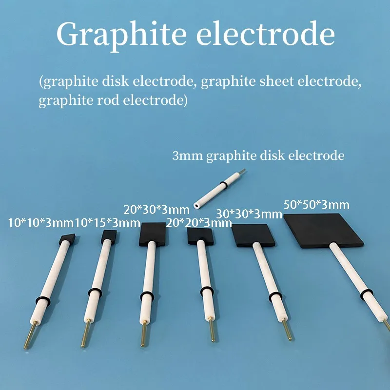 Laboratory high-purity graphite sheet electrode high-temperature electrolytic carbon plate corrosion-resistant graphite plate