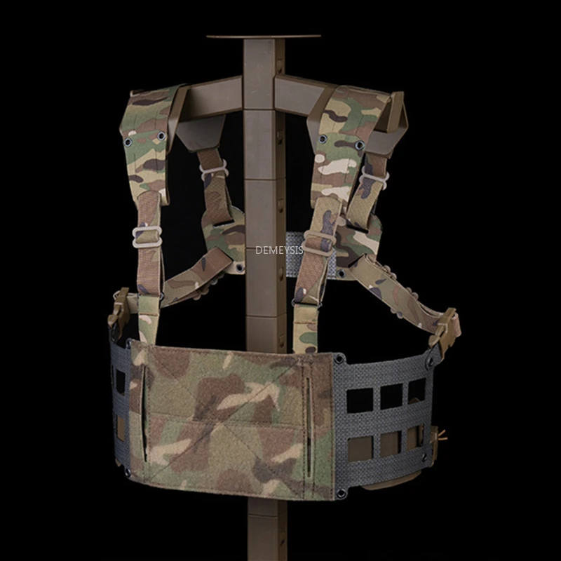 

Outdoor Hunting Vests Chest Rigs MOLLE System Tactical CS Airsoft Rig Hunting Shooting Paintball Equipment Plate Carrier Vest