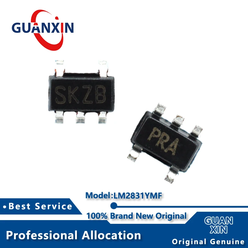100% New  LM2831YMF LM2831YMFX SOT23-5 Marking SKZB LM2831