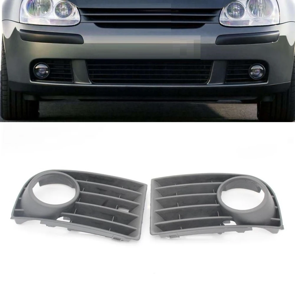 

Противотуманная фара решетка для VW Golf A5 MK5 V 2004 2005 2006 2007 2008 2009 Автомобильный Стайлинг передняя противотуманная фара светильник решетка