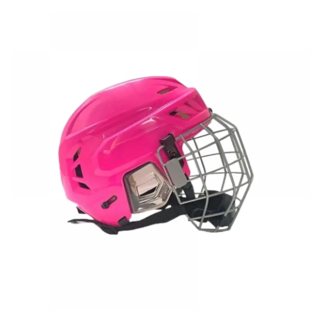 Ice Hockey Helmet Field Hockey Land Roller Hockey Helmet Protective Gear Full Set of Equipment Hockey Professional Use