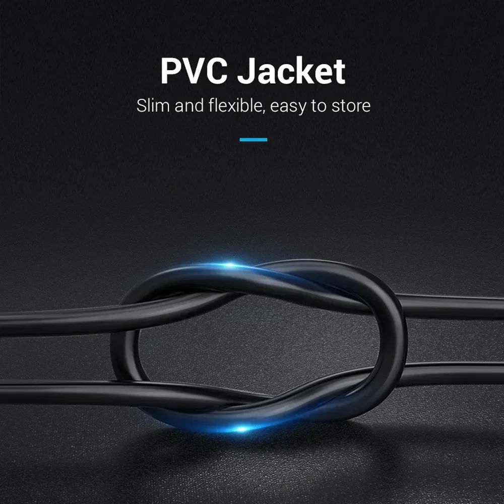 Driver-free Compatible Cable To VGA Adapter Digital To Analog for Computer Laptop HDMI Male To VGA Male  HDMI Plug and Play