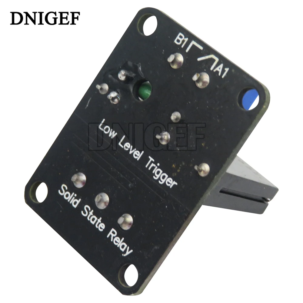 DNIGEF Low Level 5V 1 Channel Solid State Relay Module SSR G3MB-202P 240V 2A Output with Resistive Fuse For Arduino 1 Way