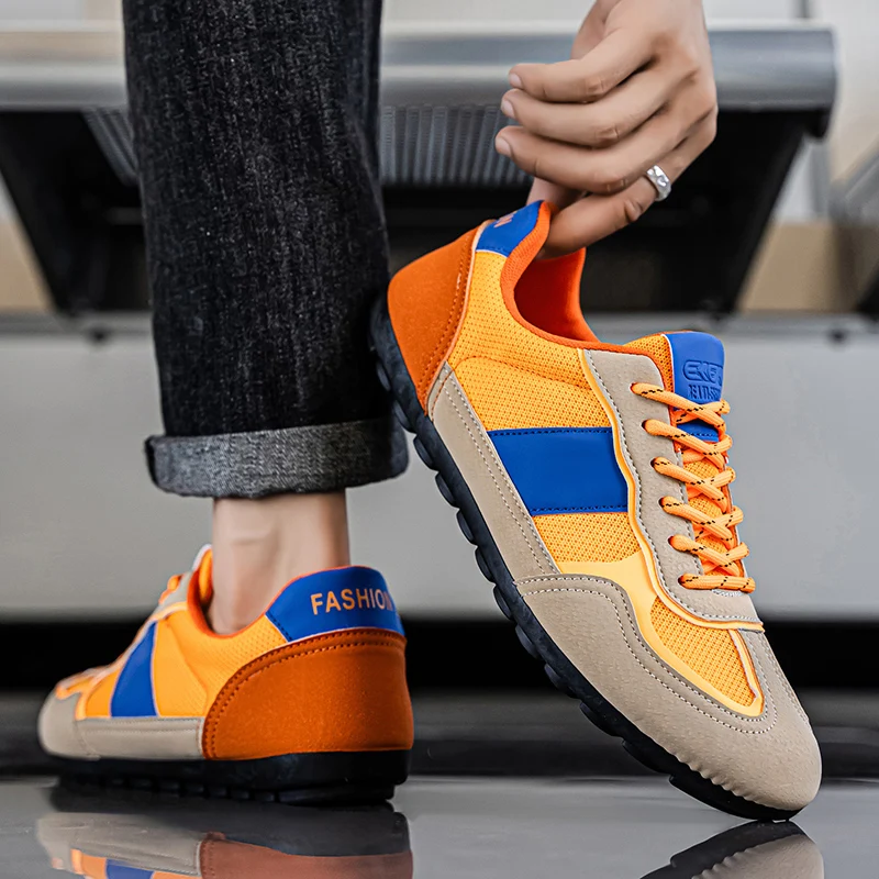 

YRZL Men's Shoes Breathable Lightweight Sneakers Casual Non Slip Sport Shoe Comfortable Walking Shoes Men Tenis Shoes Footwear