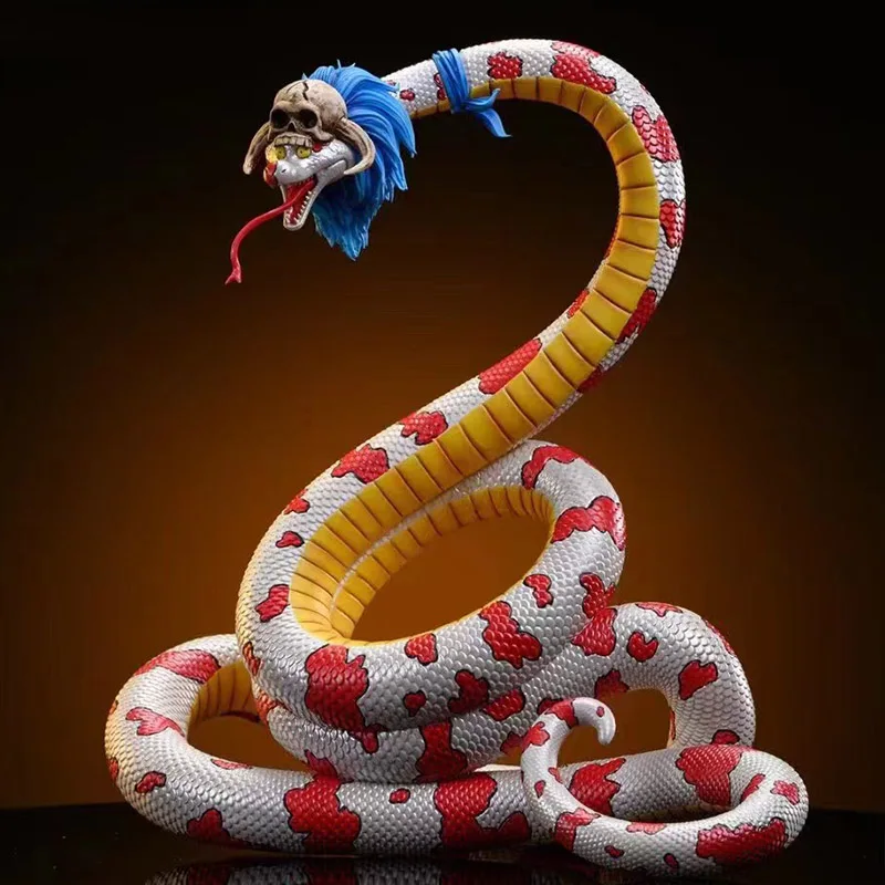 Anime Salome Snake Boa Figure One Piece Decoracion Statue Boa Hancock Snake Action Figure 29cm PVC Collectible Ornament Toy Gift