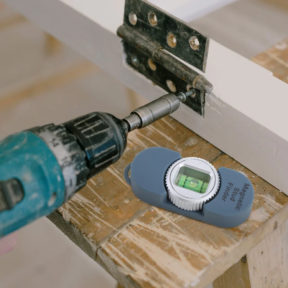 

Professional Stud Screw Finder Portable Magnetic Sensor for Wood Wall Surface No Batteries Required Hands Free Hanging