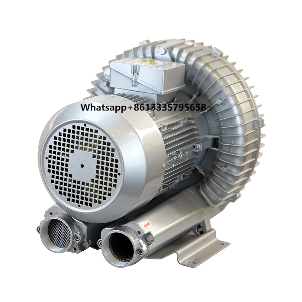 

7.5Kw 530m³/h Industry Pumping Machine Vortex Air Ring Blower Wastewater Pump Turbine Wind CNC Router Aquarium Oxygen