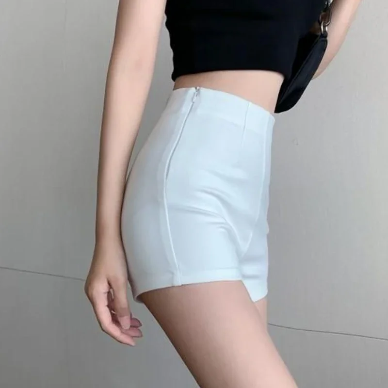 High Waisted Shorts Women S-4XL Skinny Sexy Joggers Summer Vintage Basics Hot Casual Tender Girl Fitness Simple  Ulzzang