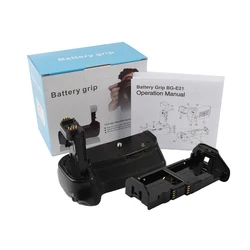 BG-E21 Pro Vertical Shutter Battery Grip Holder For Canon EOS 6DII 6D Mark II DSLR Camera