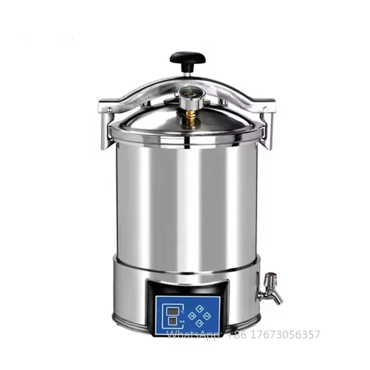 YX-18HDD 18L Portable Pressure Steam Sterilizer Autoclave Sterilization Machine For Hospital