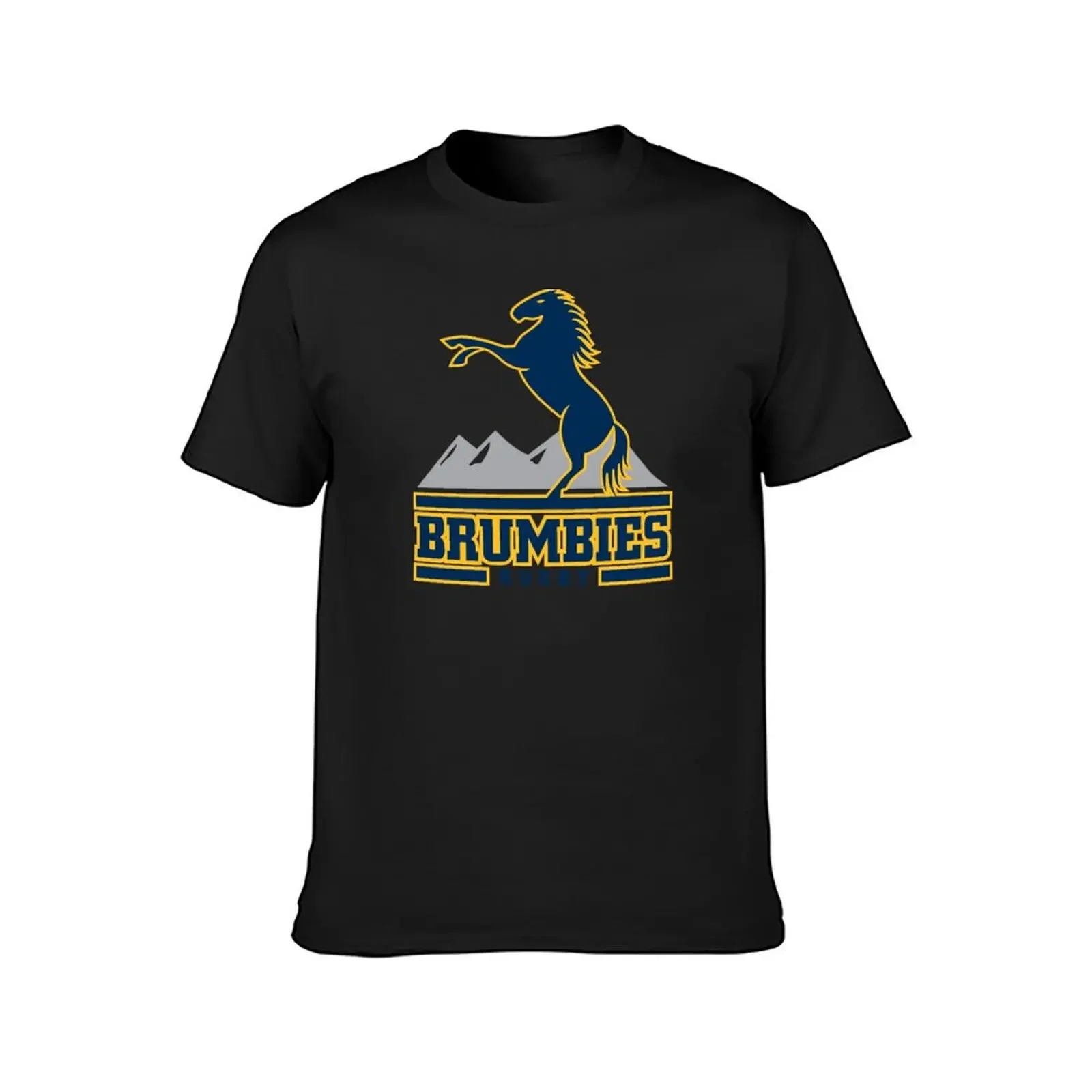 Brumbies Rugby T-Shirt boys animal print designer shirts mens t shirts top quality