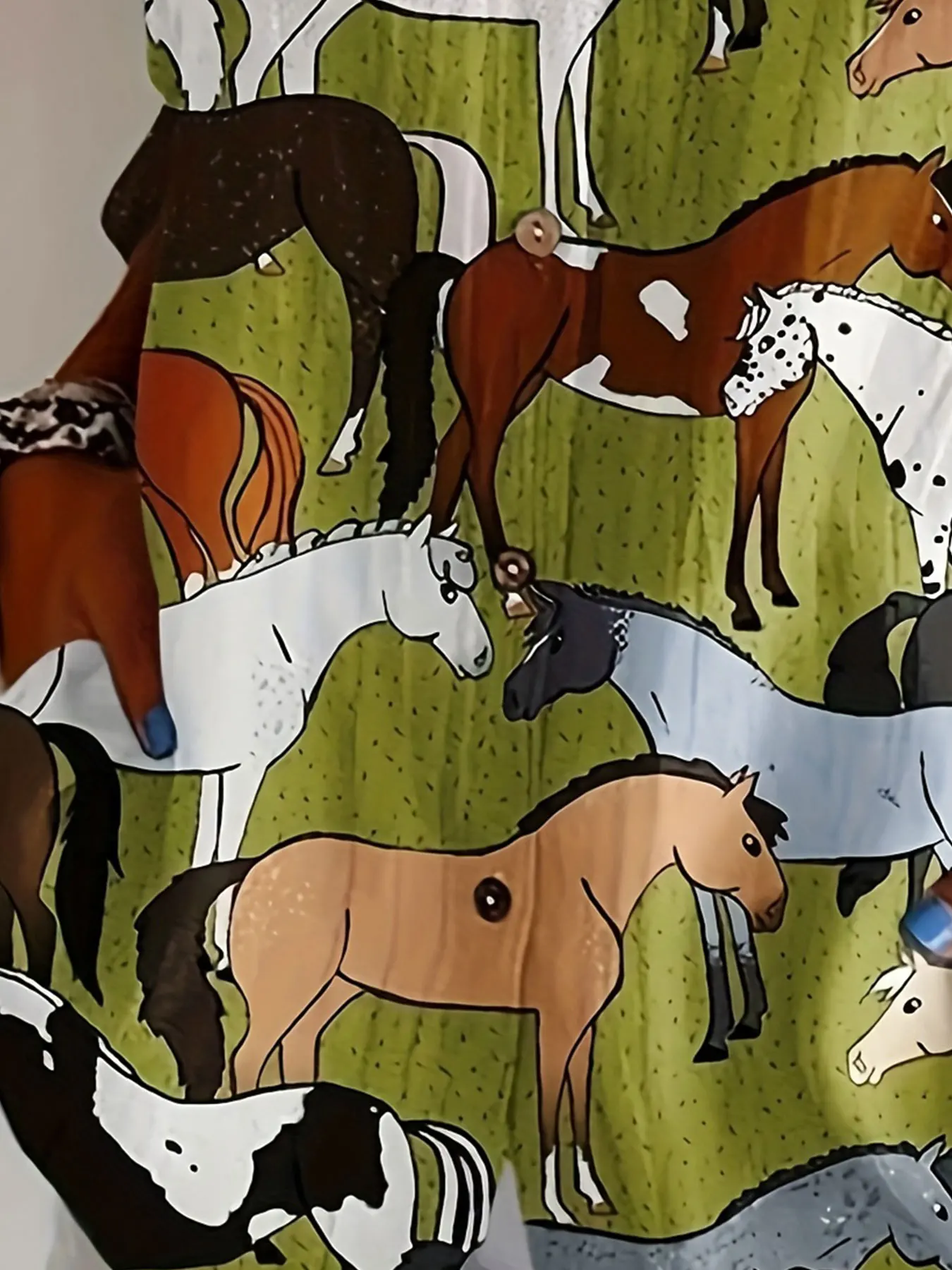 Kemeja Musim Semi dan Musim Panas Tenun Ukuran Besar Wanita