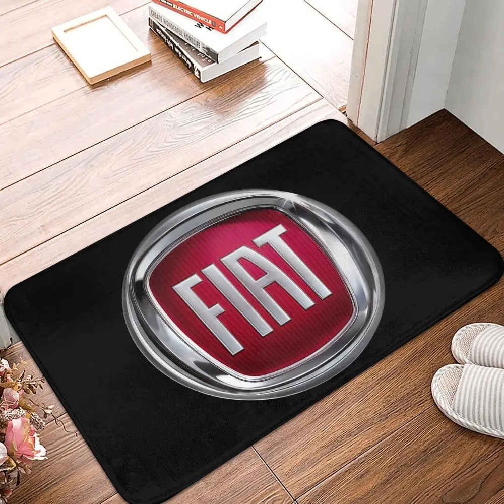 NEW FIAT Printed Doormat Floor Mat Home Creative Mat Super Soft Absorbent Bathroom Door Mat Door Entrance Mat