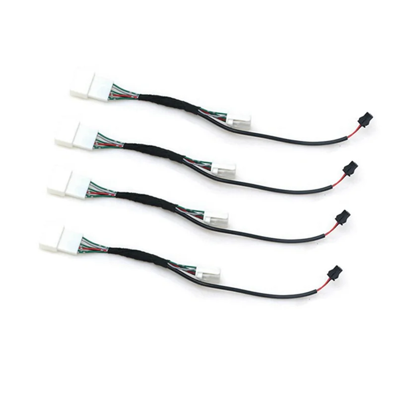 

T-Top-Rated-12V 4-дверный декоративный светильник, светодиодная атмосферная лампа, ледяной синий для Toyota Camry 2019