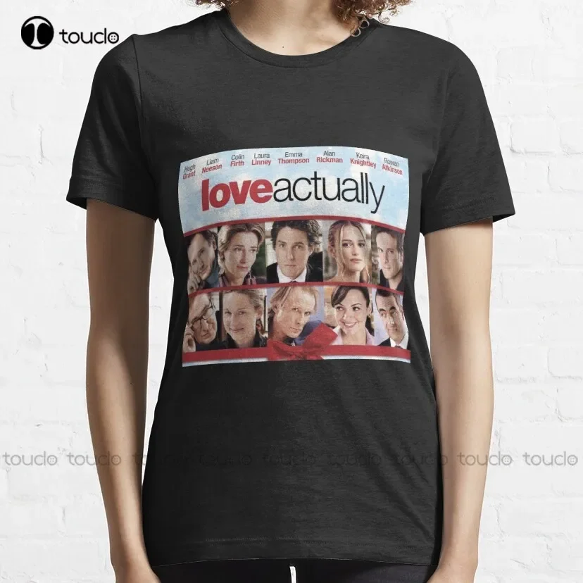 Love Actually Film With Hugh Grant Classic T-Shirt Men Tshirt Custom Aldult Teen Unisex Digital Printing Tee Shirt Xs-5Xl New