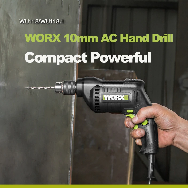 220V เกรดอุตสาหกรรมไฟฟ้าเจาะ WU118 WU118.1ในครัวเรือนแบบมีสายมือสว่านไขควงไฟฟ้าสว่านปืนพกเครื่องมือเจาะ