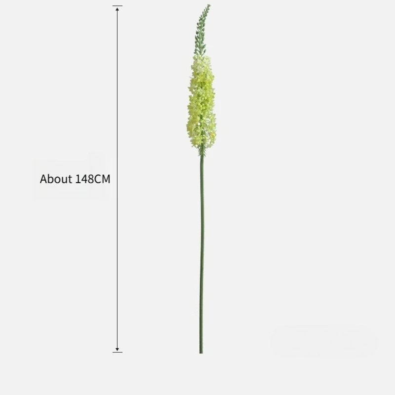 58 Inch Delphinium Artificial Silk Floral Stem Artificial Flowers Faux Flowers Home Decor Wedding Flowers Arrangement - view 4