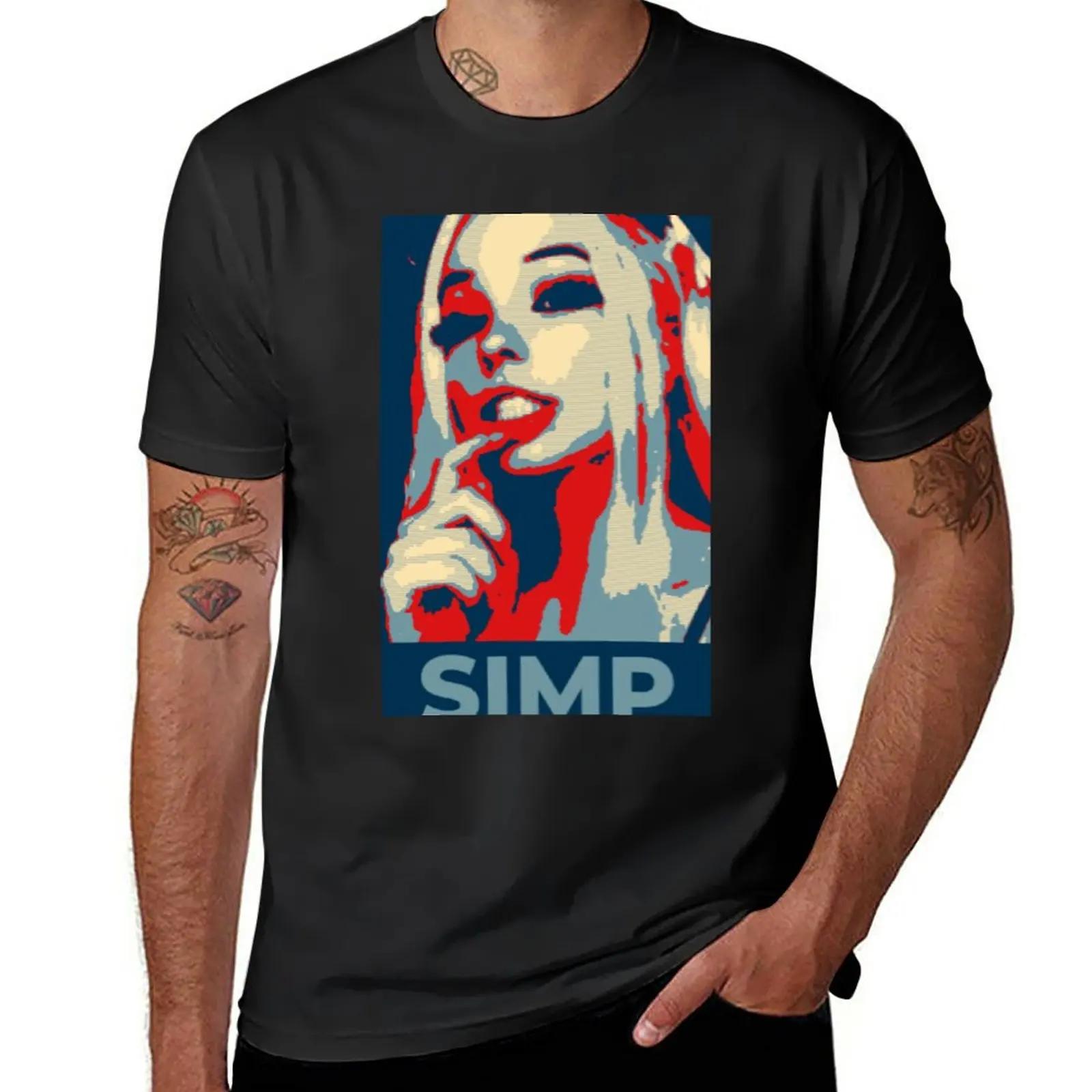 

New Belle Delphine SIMP Alert T-Shirt Anime t-shirt quick drying t-shirt mens funny t shirts