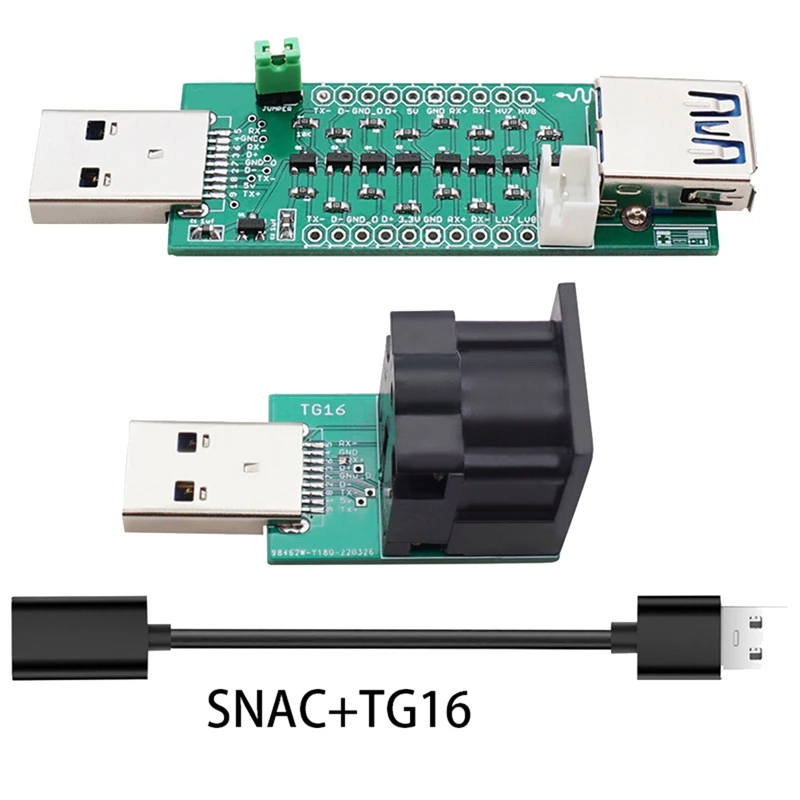 USB 3.0 SNAC Adapter+TG16 For Mister Game Controller Conveter Parts For De10nano Mister FPGA Mister IO Board