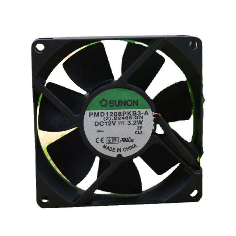 

New Fan CPU Radiator For TAJUN PMD1208PKB3-A 8cm 8020 12V 3.2W Power Chassis Quiet Cooling Fan 80x80x20mm