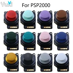 YuXi Black 3D Analog Joystick Stick Button Sensor Module for PSP2000 PSP 2000 Console Multicolour Rocker Cap