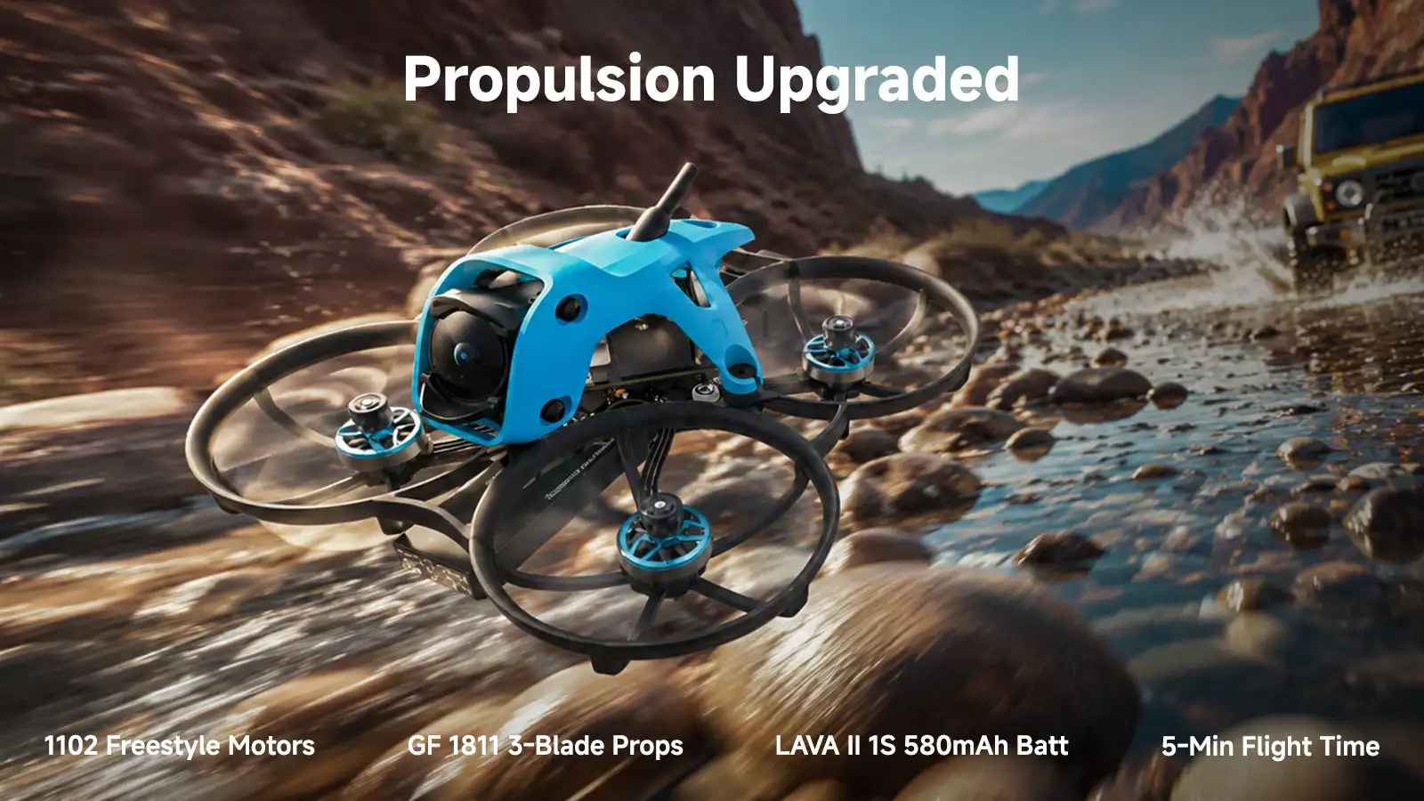 BETAFPV Meteor75 Pro O4 / Meteor65 Pro O4 Bürstenlosen BWhoop RC FPV Quadcopter Matrix 1S 3IN1 HD Für DJI O4 Air Unit VTX Flugzeug – Detail 14