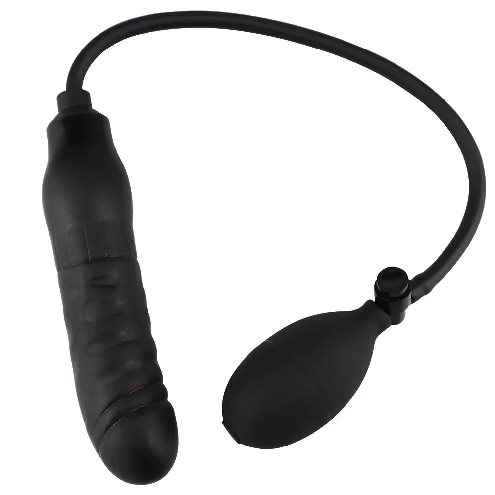 Dildo gonfiabili Plug anale Espansore di testa Dilatatore vaginale Giocattoli del sesso per le donne Uomini Coppia gay Strumento Bondage Set Negozio di macchine erotiche