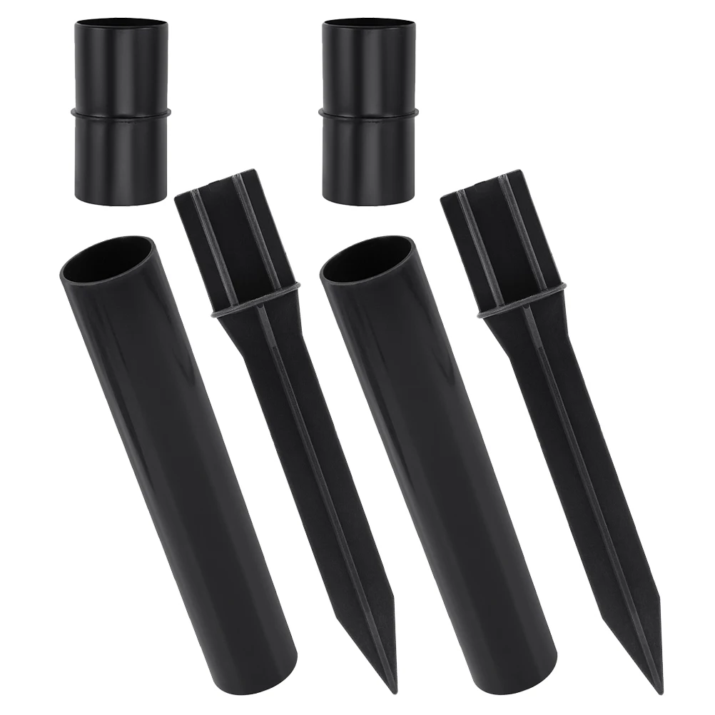 

6 pcs Solar Lawn Light Accessories Hollow Rod Black Garden Stakes Landscape Lighting Replacement Parts Outdoor Solar Lights