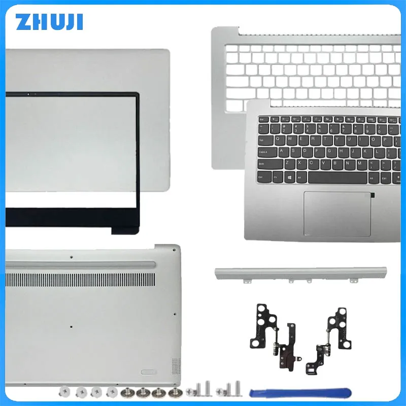 

For Ideapad 330S-14 330S-14IKB 330S-14AST 2018 New LCD Screen Back Cover Bezel Palmrest Bottom Housing Case silver