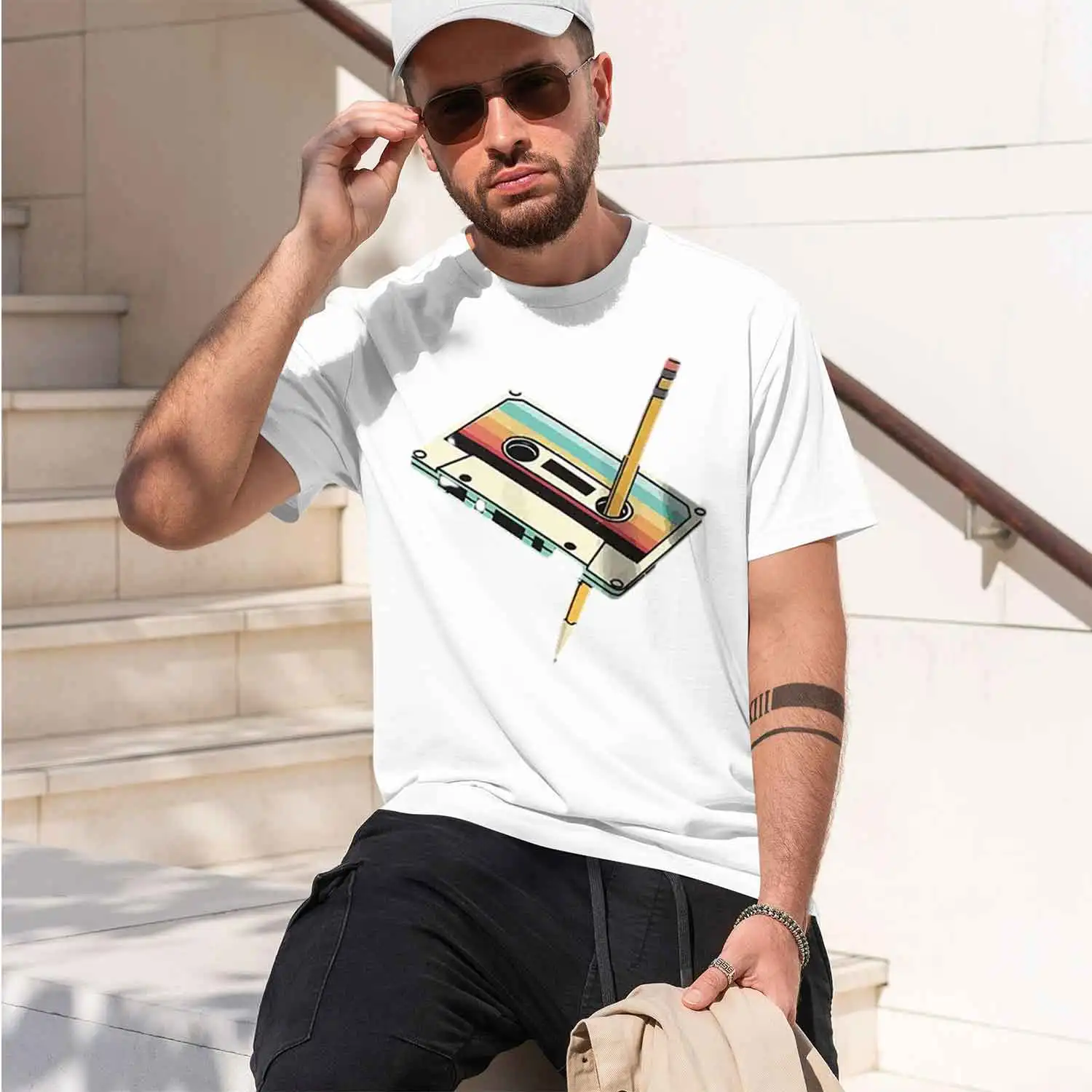 Summer Best-selling Discounted T-shirts, with Round Neck and Printed Design Suitable for Both Men and Women Casual Wear T-shirts