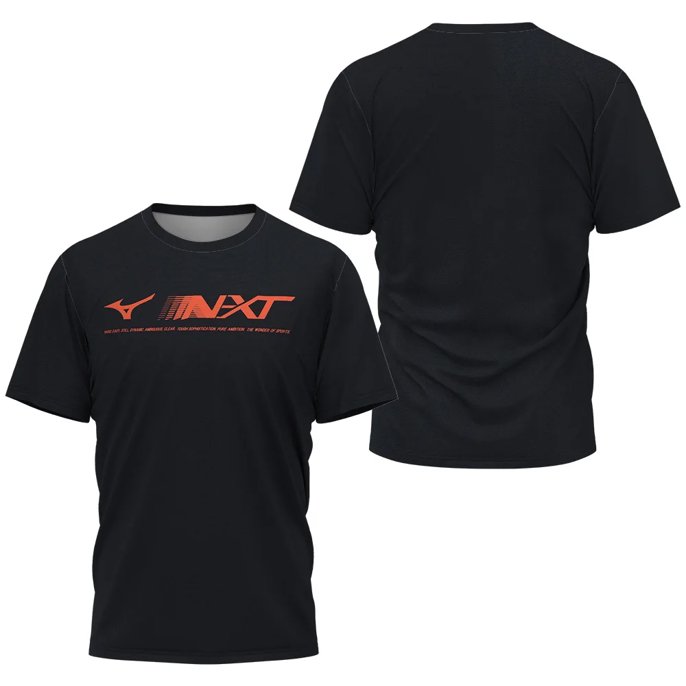 

3D Printed Men's Table Tennis T-Shirt Men's Summer Table Tennis Volleyball T-Shirt Badminton Quick Dry Jogging and Fitness Tops