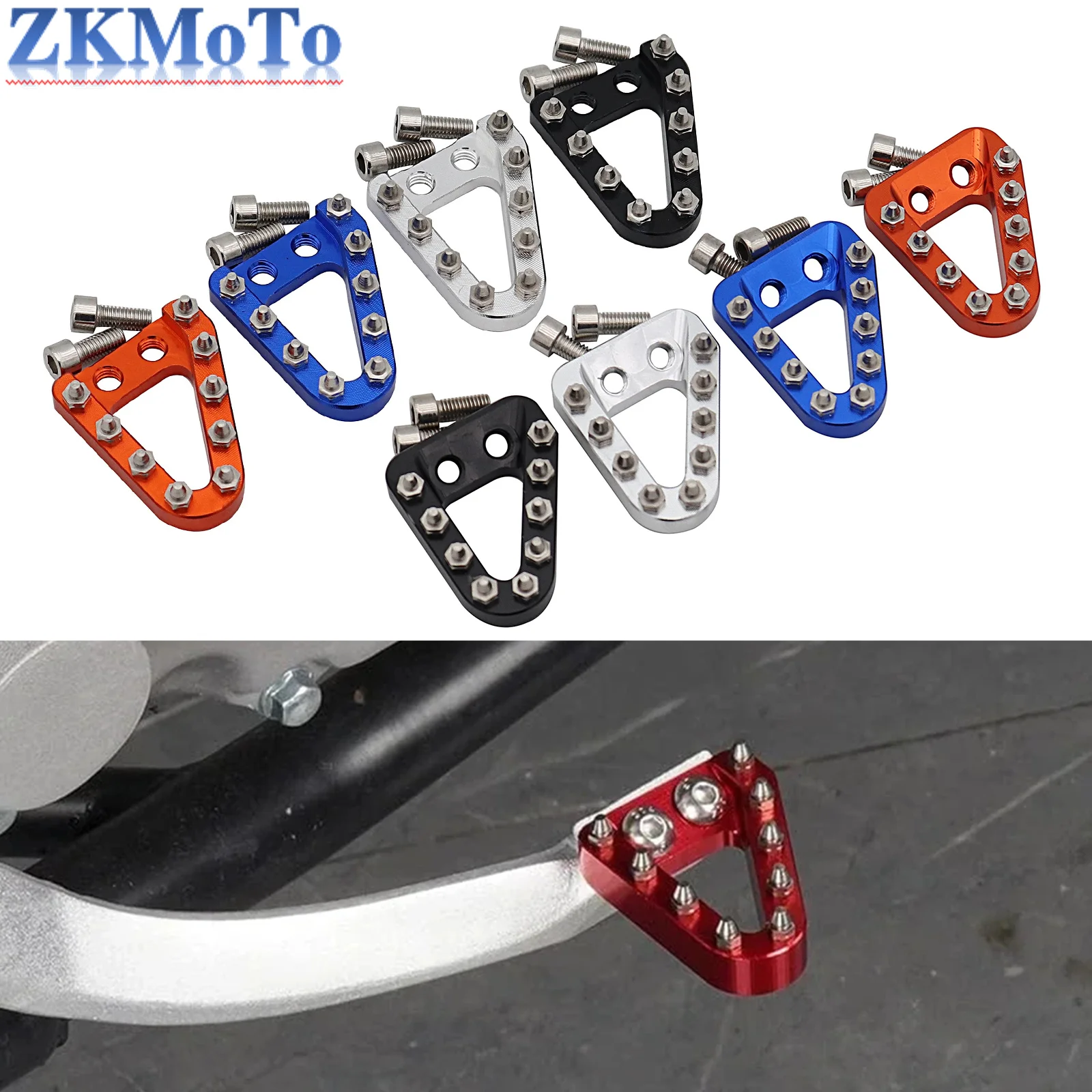 Rear Brake Pedal Lever Step Plate Tip For KTM SX SXF XC XCF XCW EXC EXCF For GasGas For Husqvarna FC TC FE TE FX TX 2016-2022