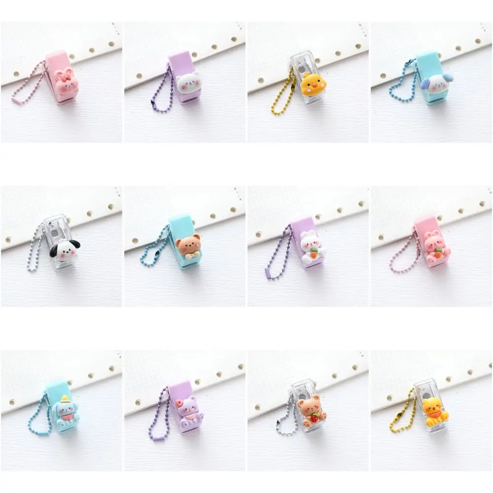 เครื่องเจาะกระดาษขนาดเล็ก1รูน่ารักที่เจาะกระดาษ10แผ่นสำหรับสมุดภาพกระดาษงานฝีมืออุปกรณ์สำนักงาน