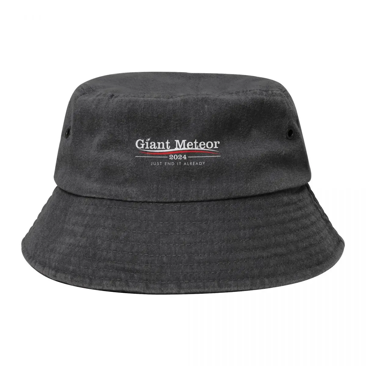 

Giant Meteor 2024 Just End It Already Bucket Hat Dropshipping Luxury Hat Hood Women's Golf Clothing Men's