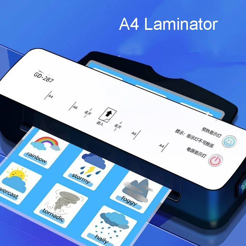 

Профессиональный термальный ламинатор A4 для дома и офиса, фотоламинатор для документов, фотографий, блистерная герметизация