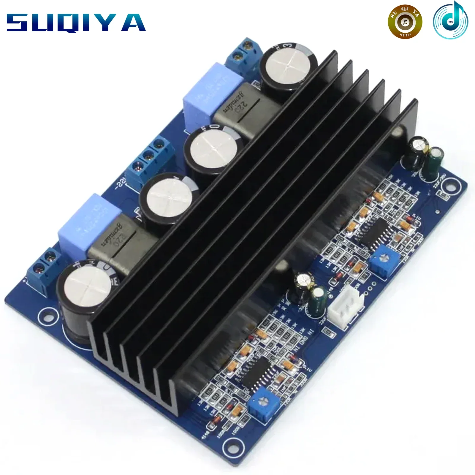 

+-30V to +-60V IRS2092 DC50V 200W + 200W Class D dual channel digital power amplifier board