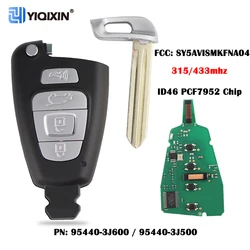 YIQIXIN Car Smart Remote For Hyundai Veracruz 2007 2008 2009 2010 2011 2012 SY5AVISMKFNA04 95440-3J600 / 95440-3J500 ID46 Chip