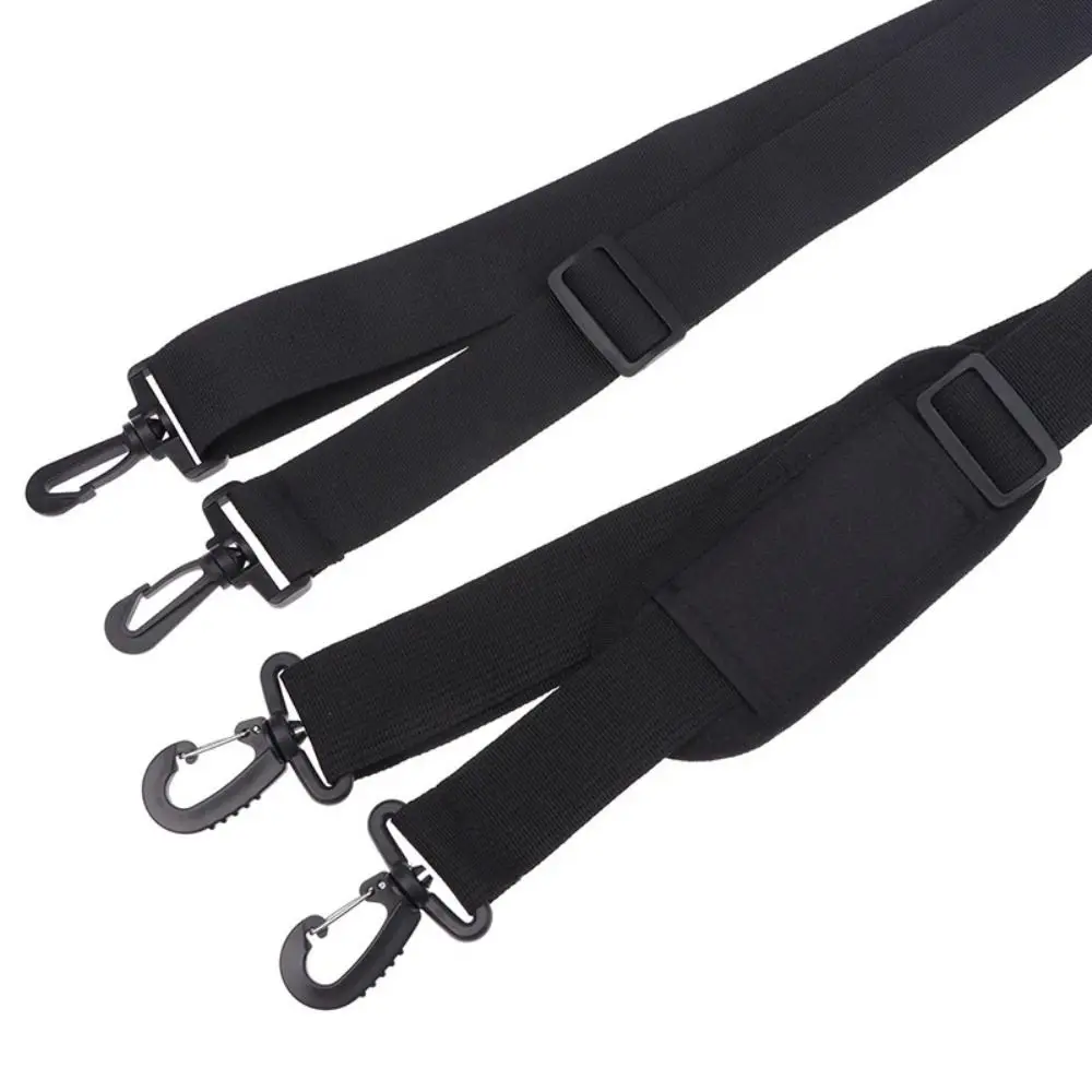 موضة جديدة قابل للتعديل حقيبة حزام النايلون الأسود حقيبة كتف حزام الكتف حزام وسادة حقيبة كروسبودي أجزاء وملحقاتها #4